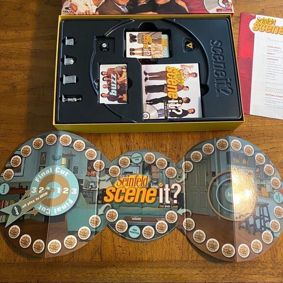 Seinfeld Scene It? Family DVD Board Game Night Mattel TV Show Jerry Fun - Picture 3 of 15